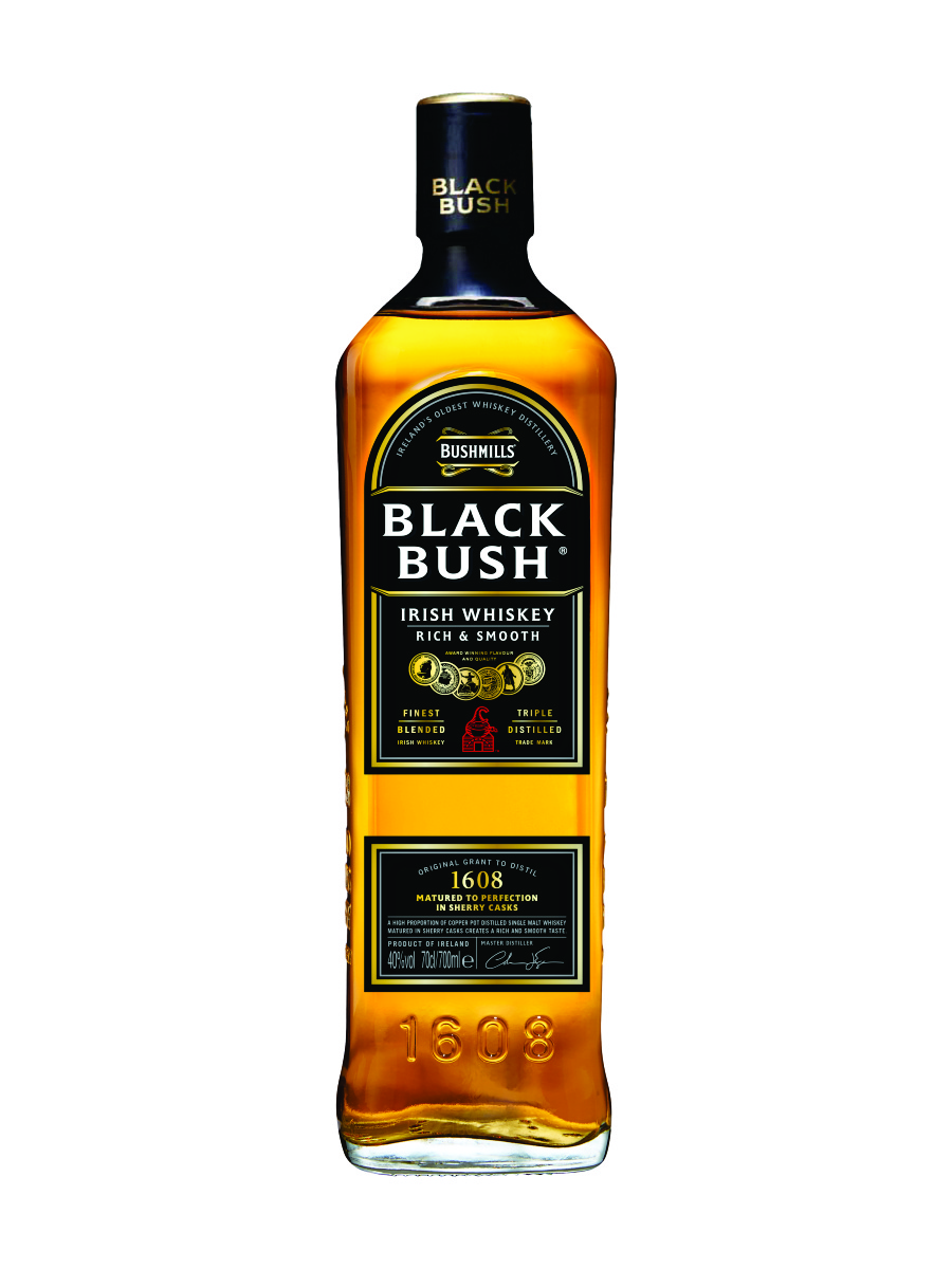 BUSHMILLS BLACK BUSH IRISH