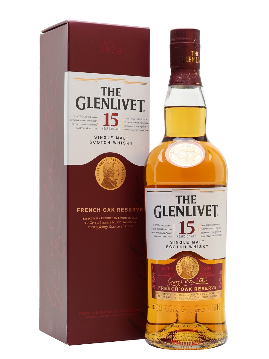 THE GLENLIVET 15 YRS SINGLE MALT