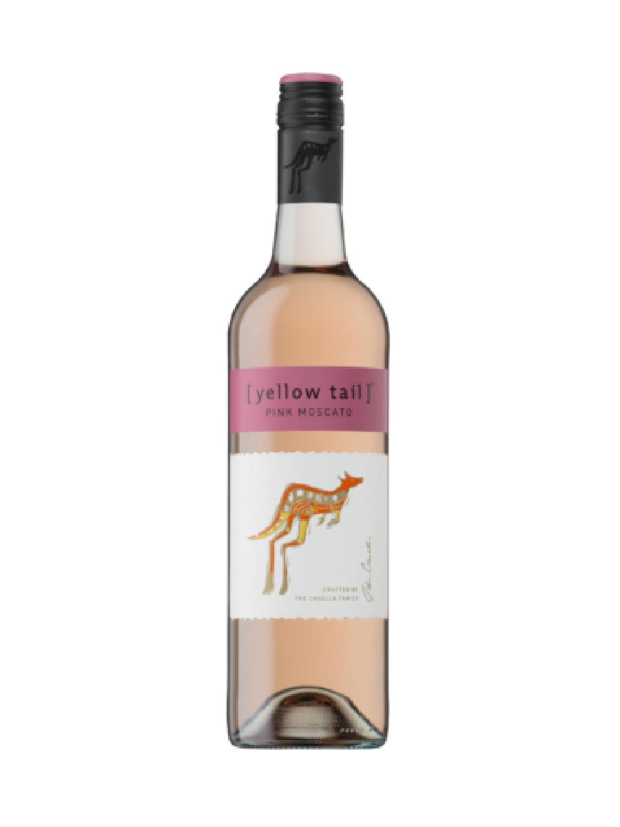 YELLOW TAIL PINK MOSCATO ROSE WINE