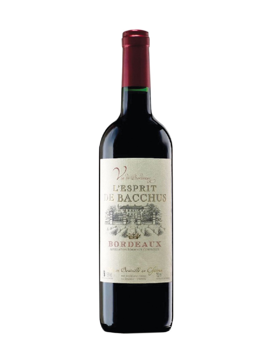 L'ESPRIT DE BACCHUS BORDEAUX ROUGE