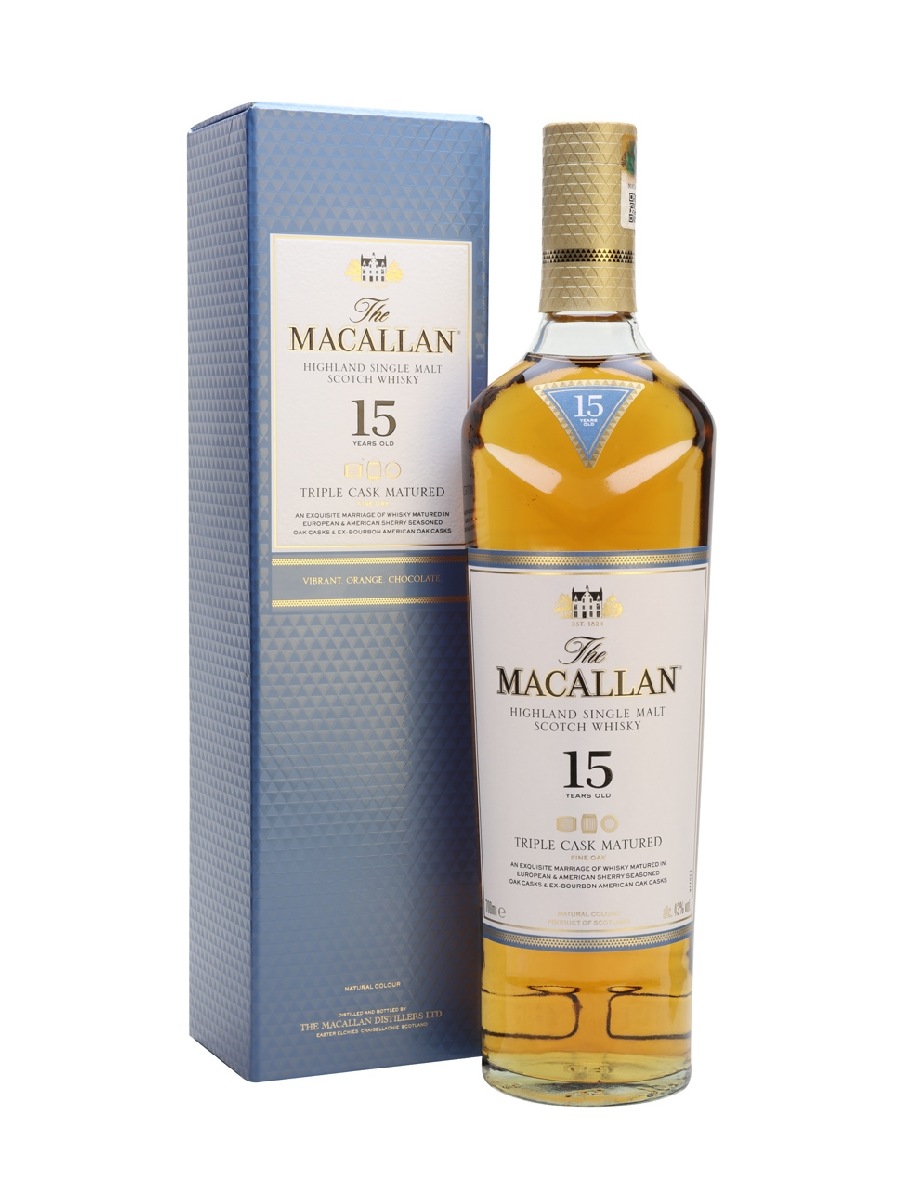 THE MACALLAN OAK 15 YRS TRIPLE CASK THE MACALLAN OAK 15 YRS TRIPLE CASK