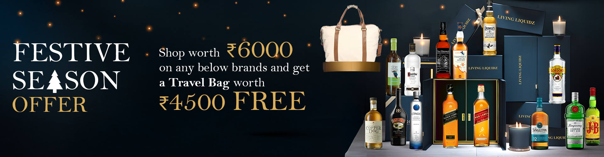 Diageo Festive Bag offer