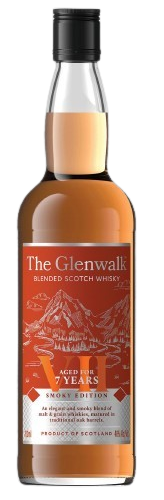 THE GLENWALK BLENDED SCOTCH WHISKY 7 YRS SMOKEY