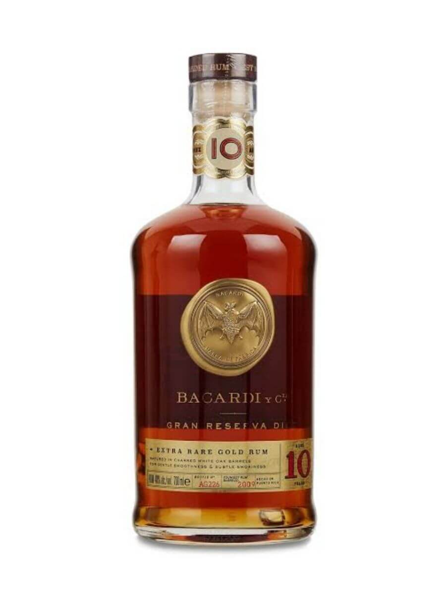 BACARDI EXTRA RARE GOLD RUM 10 YRS Download Living Liquidz App