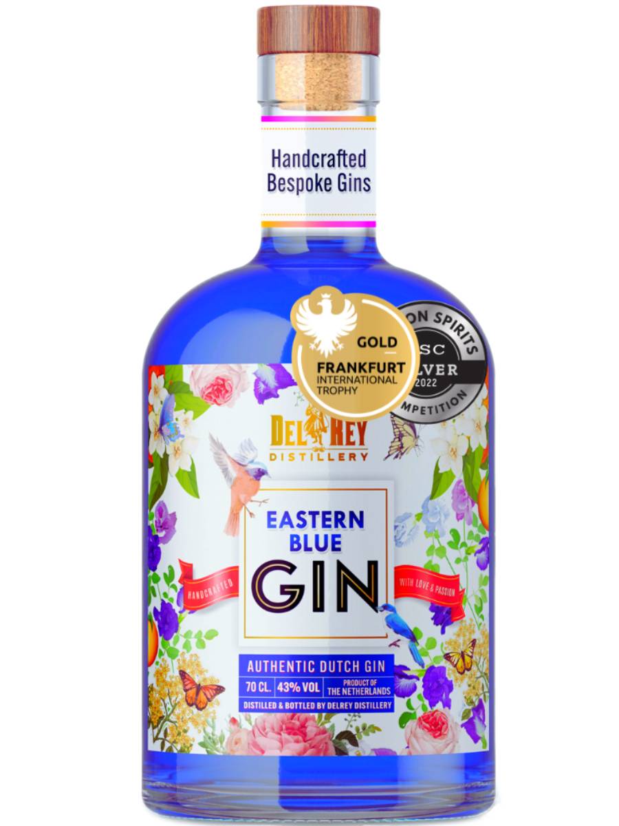 DELREY EASTERN BLUE GIN