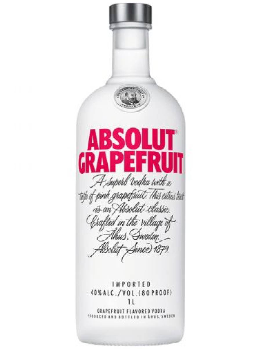 ABSOLUT GRAPE FRUIT VODKA