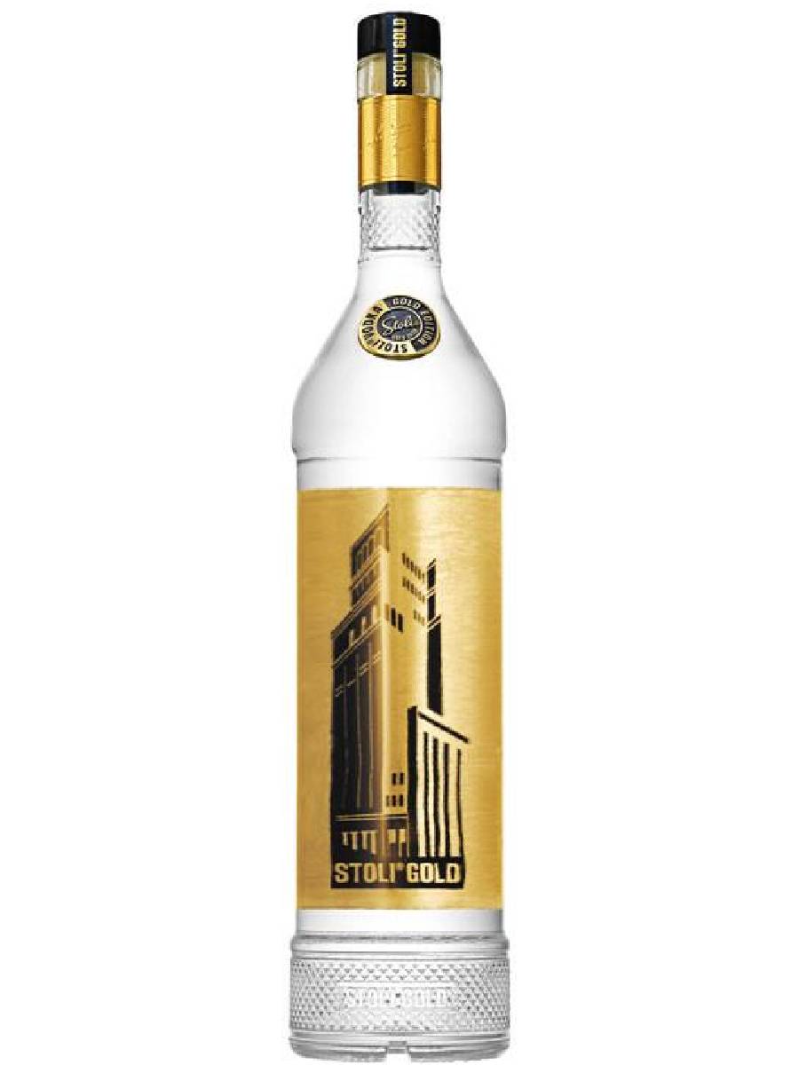 STOLICHNAYA GOLD VODKA