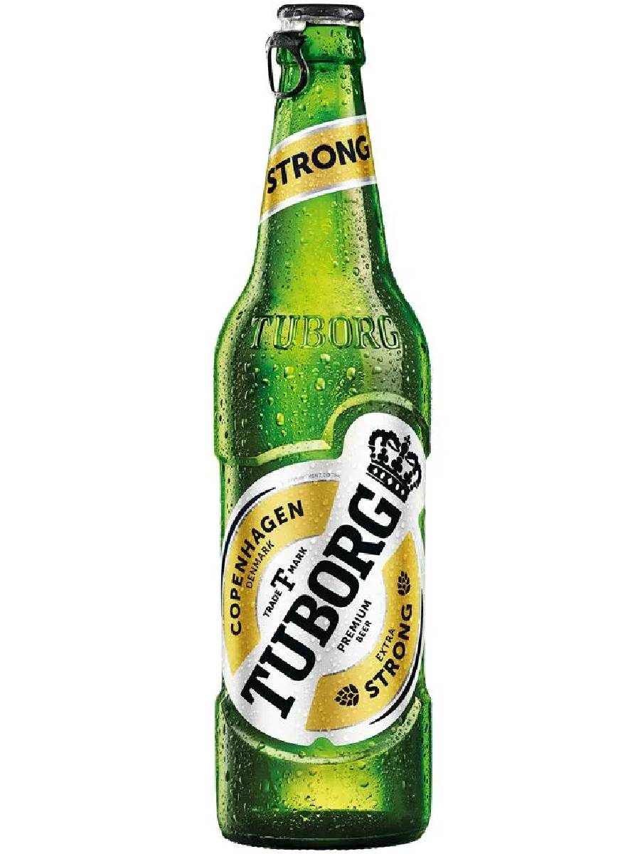 TUBORG STRONG BEER