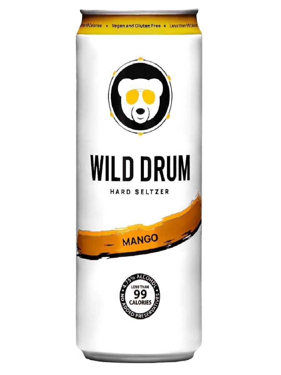 WILD DRUM MANGO HARD SELTZER