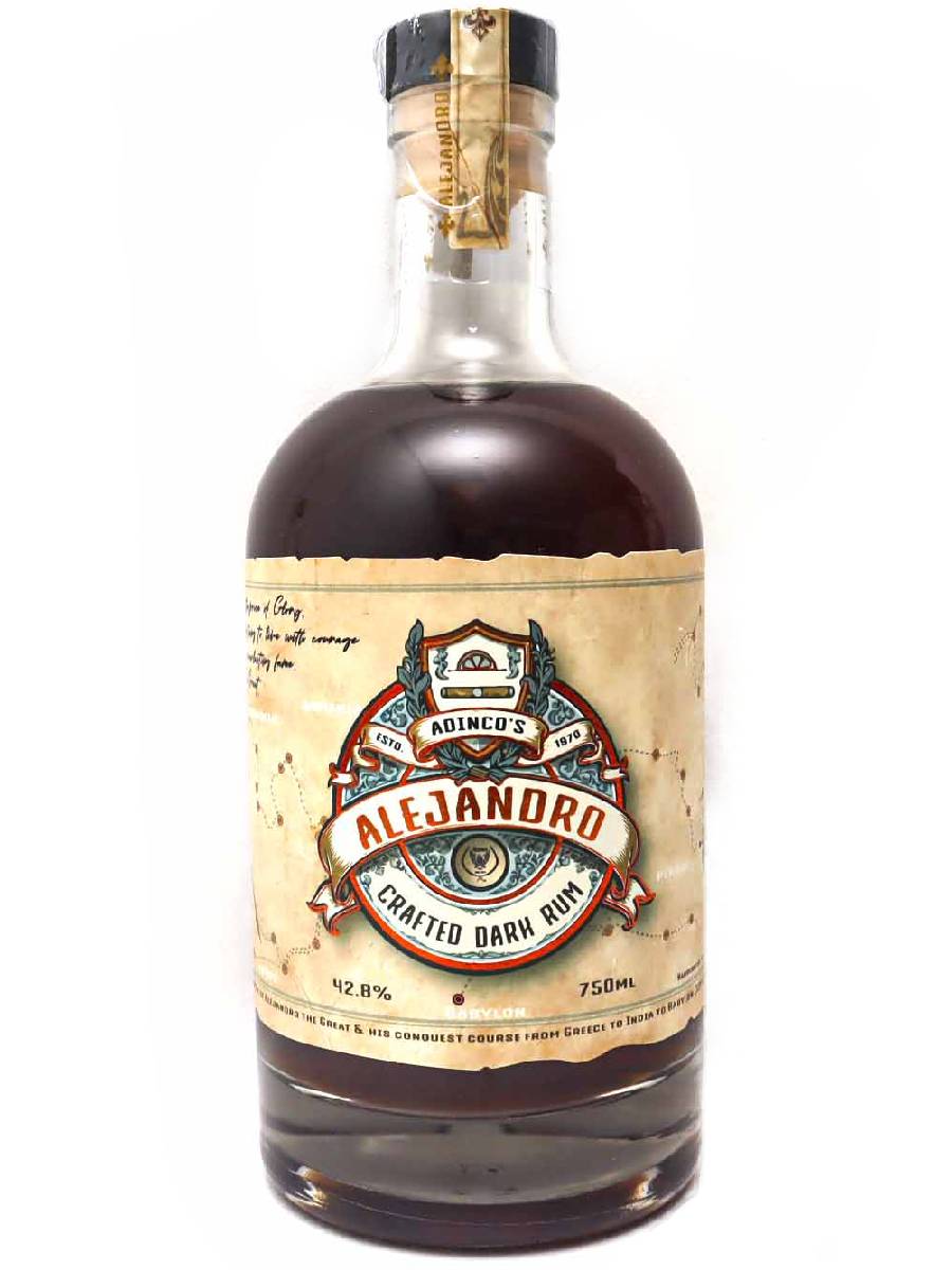 ALEJANDRO CRAFTED DARK RUM