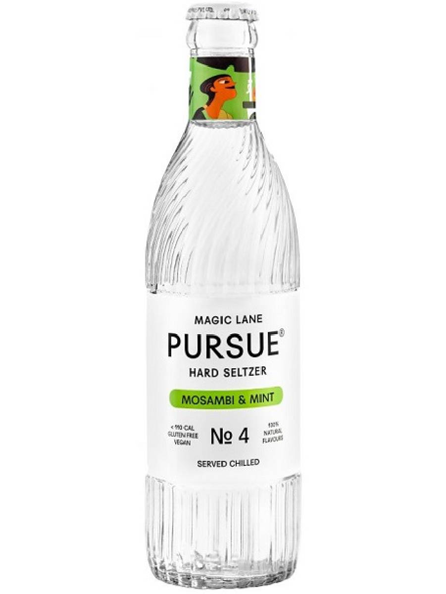 PURSUE MOSAMBI AND MINT HARD SELTZER