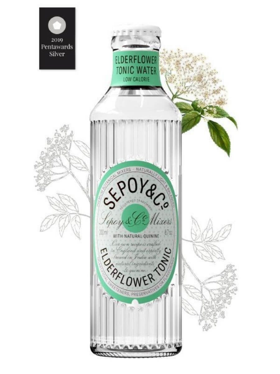 SEPOY & CO ELDERFLOWER TONIC WATER