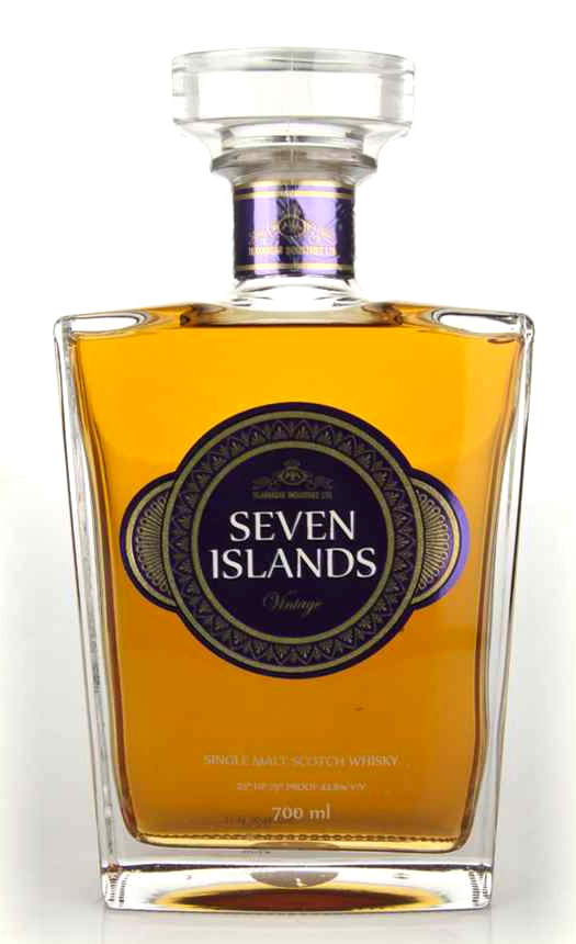 SEVEN ISLANDS PURE MALT WHISKY
