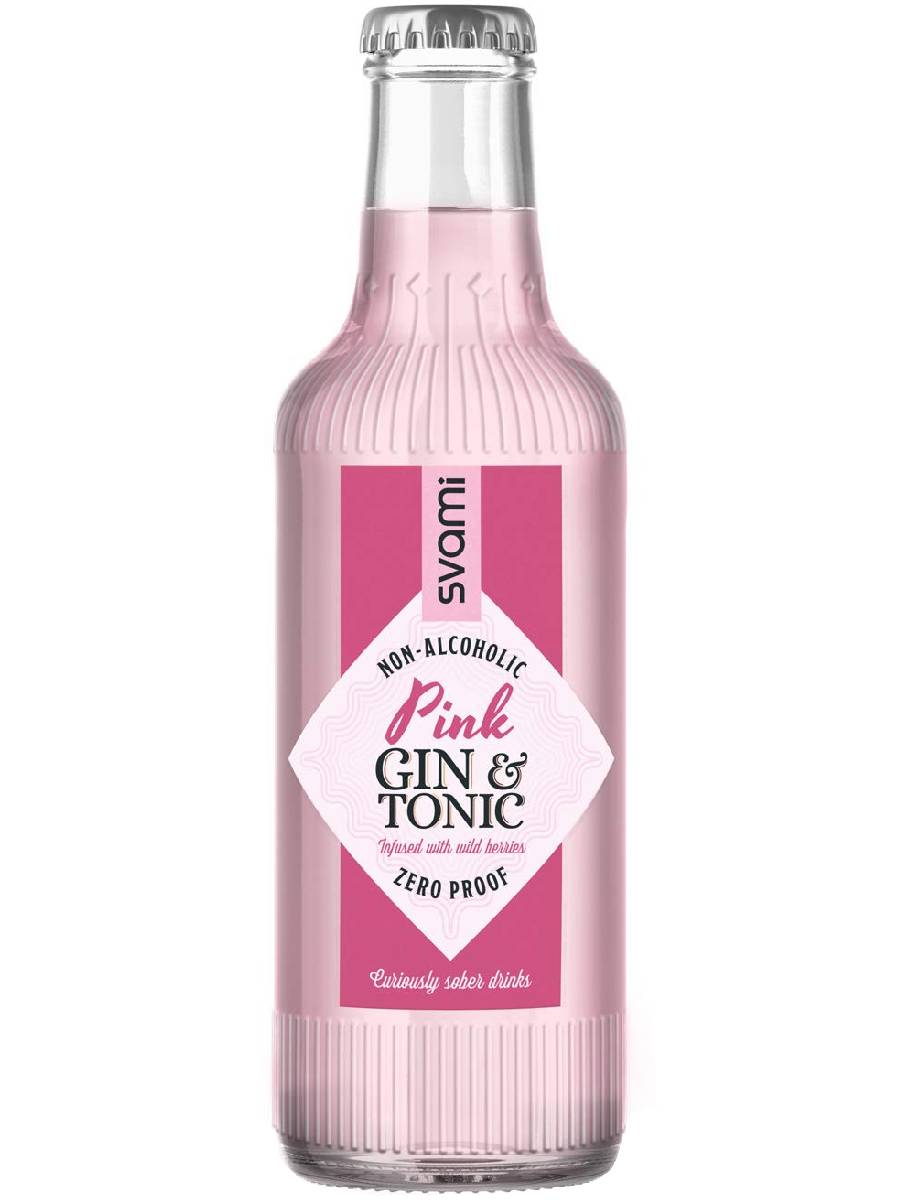 SVAMI PINK GIN AND TONIC WATER