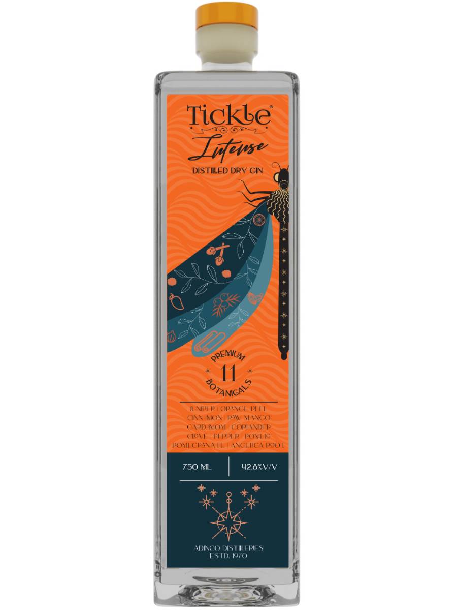 TICKLE INTENSE DRY GIN