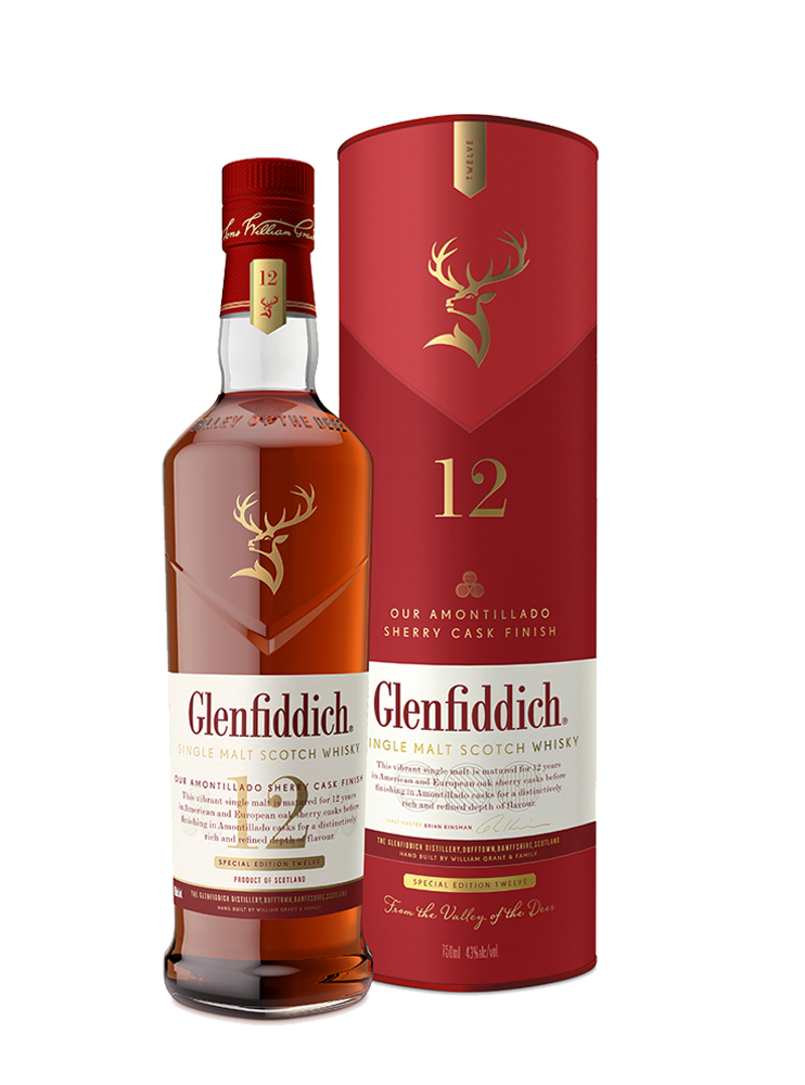 GLENFIDDICH 12 YRS SHERRY CASK