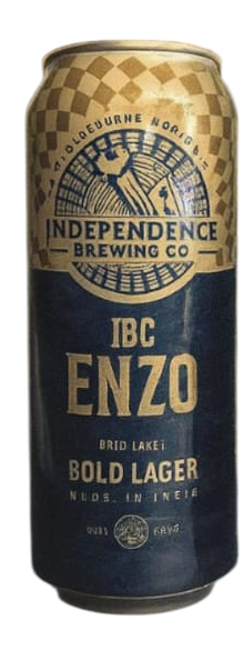 IBC ENZO BOLD LAGER BEER