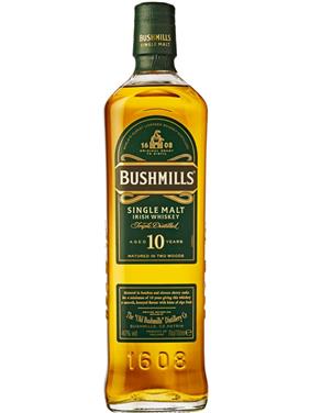 BUSHMILLS IRISH SINGLE MALT 10 YEARS